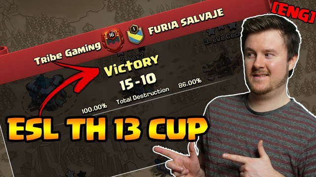 Townhall 13 ESL Cup | MY Attacks in the tournament | Clash of Clans | iTzu [ENG]