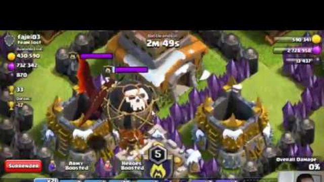 Clash of Clans: TH8 Attack Strategy - MASS HOGS