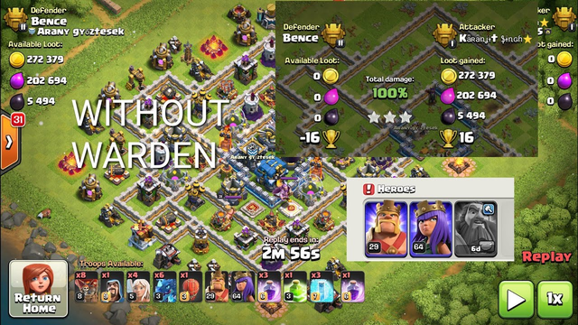 TOWN HALL12 NEW STRATEGY! 3 STAR WITHOUT WARDEN | Clash of clans | KJS ATOMIC |