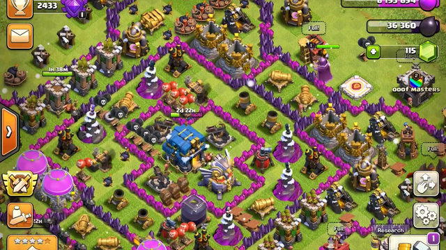 Downgraded bace in clash of clans