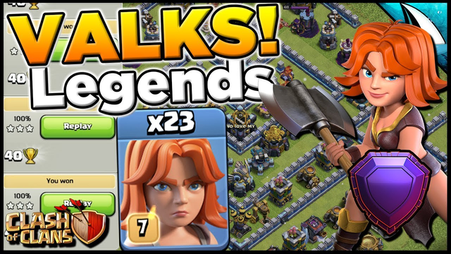 It is Possible! Crazy Valks at Town Hall 13 | Clash of Clans