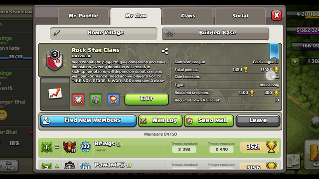 Join my clan for Trojan war...we need loyal players.#COC