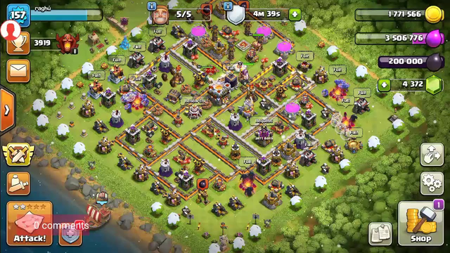 Clash of clans # th11 live