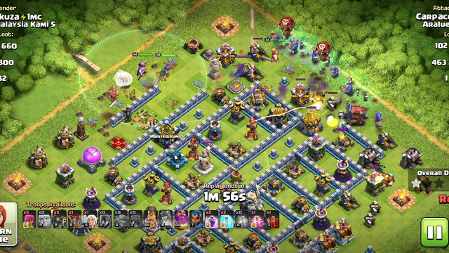 78 - Clash of Clans 3 stars Town hall 13 maxed Legend league
