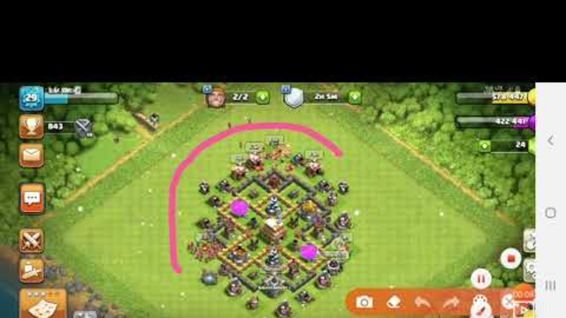 Hey guys my name is yash Malunjkar its my first video [clash of  clans] gameplay