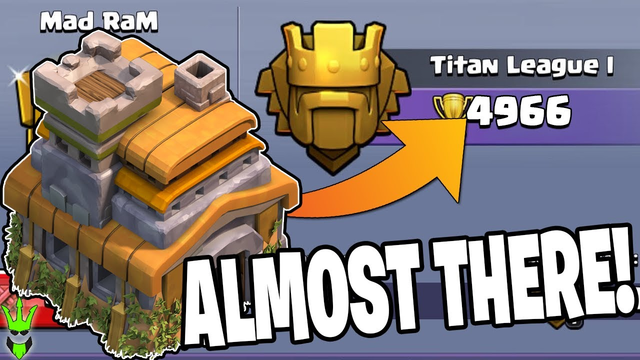 SO CLOSE TO LEGENDS LEAGUE AS A TH7! - Clash of Clans