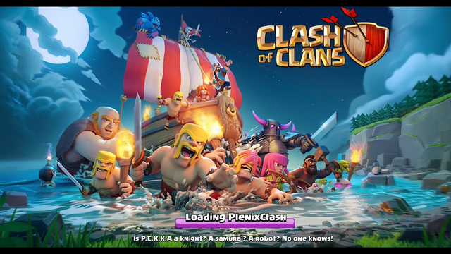 Clash of clans mod Unlimited troops fight !