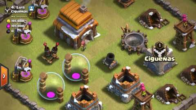 Playing clash of clans after week please subscribe and like