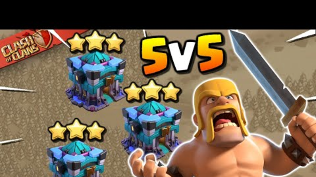 ONEHIVE vs CRUNCHTIME! 5v5 War at Town Hall 13 (Clash of Clans)