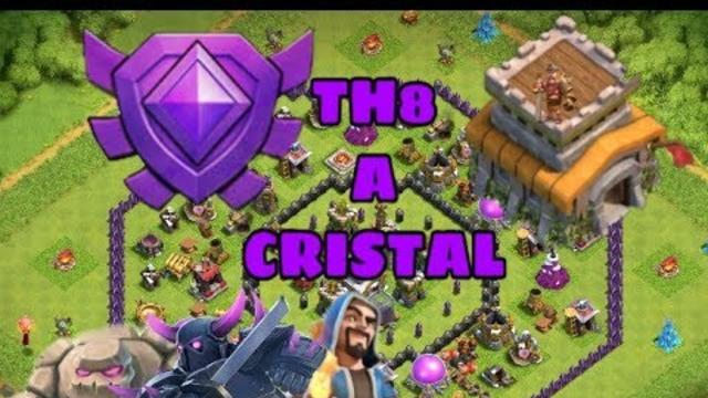 clash of clans llegando a cristal