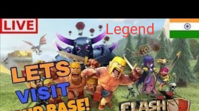 Clash of Clans is live with legend.Aim to be 450