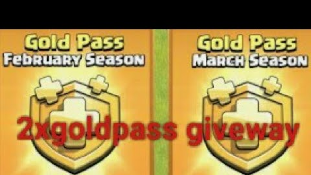 Coc  season gold pass giveway coc 2x gold pass givewayhere