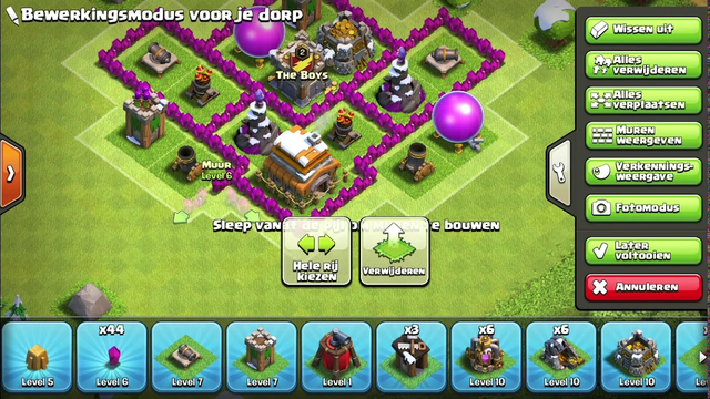 NEW best TH6 base HYBRID/TROPHY with link (th6) clash of clans