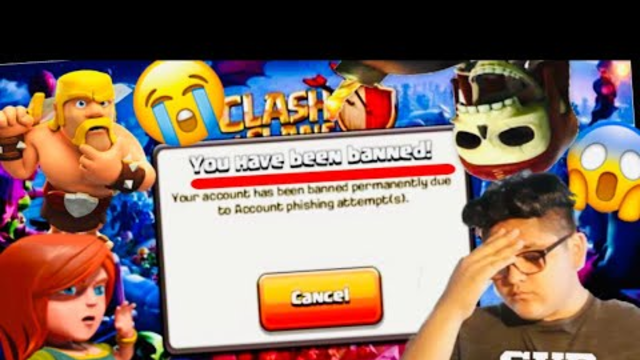 I GOT BANNED From Clash of Clans (Not clickbait)