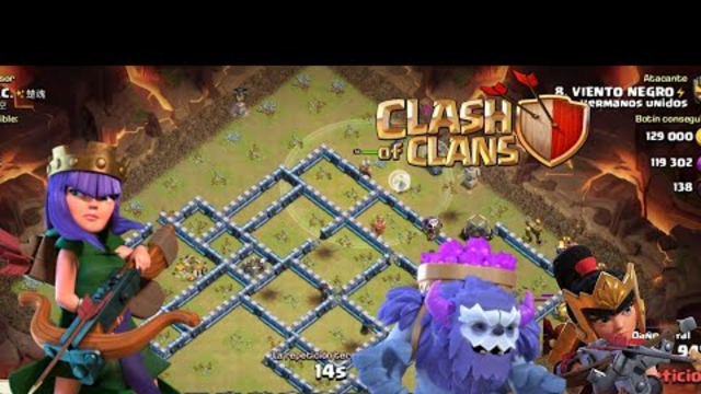 Clash of clans Ataques con Yetis Y Terremotos| New Attack strategy Yeti 2020 #TownHall13