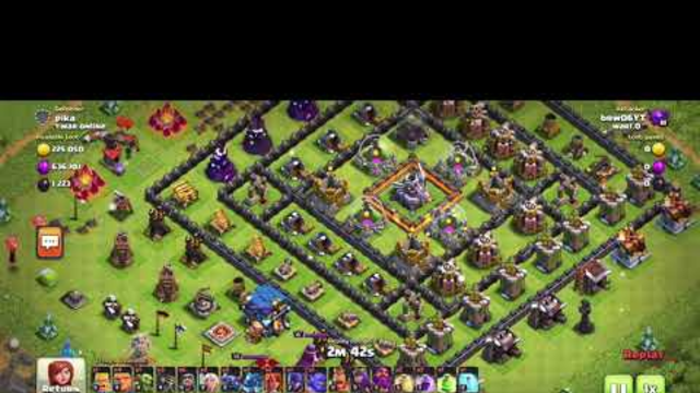 My 2 best clash of clans replays