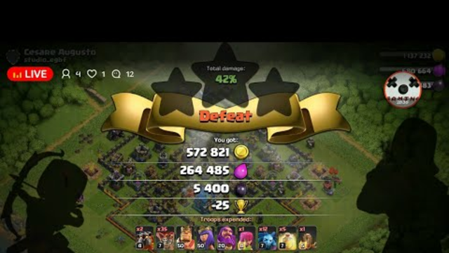 Clash of clans live streaming