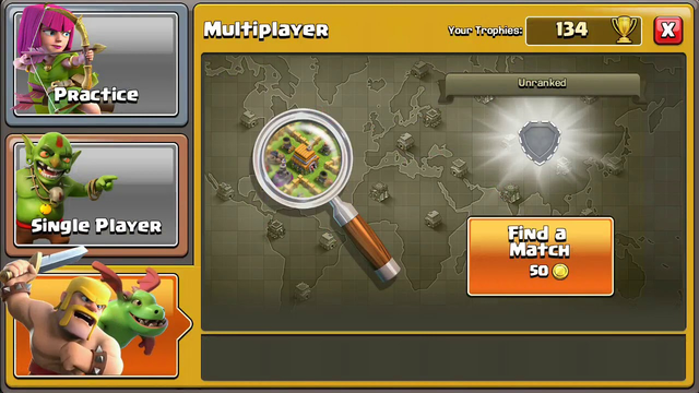 Clash of Clans l Town Hall 2 attack strategy l several attacks.