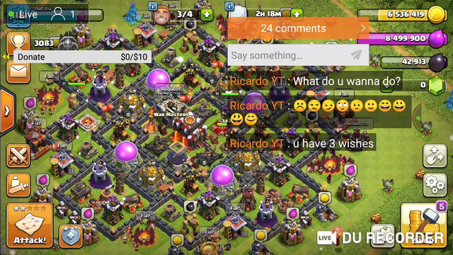 Im Selling my TH10 For $95 (Clash Of Clans)