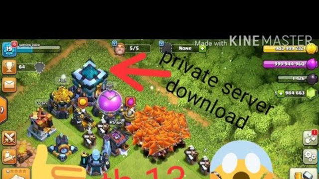 How to download coc best private server