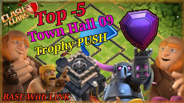 Th9 bases with Links!! Th9 War & Trophy Base with Link | Links in description | Clash of clans 2020