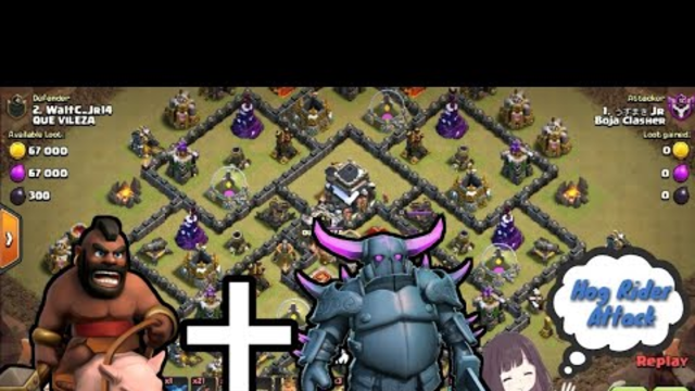 Strategi attack war townhall 9 clash of clans Indonesia