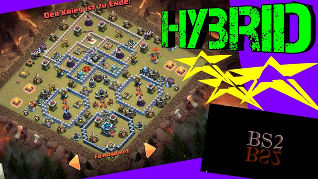 RH13 vs RH13 Hybrid iTzu Dorf - Boxbase - Clash of Clans -  TH13 CoC