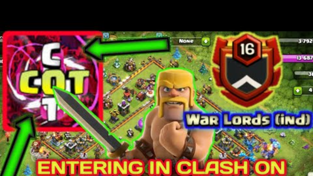 #clashontitian #cot #clashofclans How To Enter Clash on TITAN's Clan.