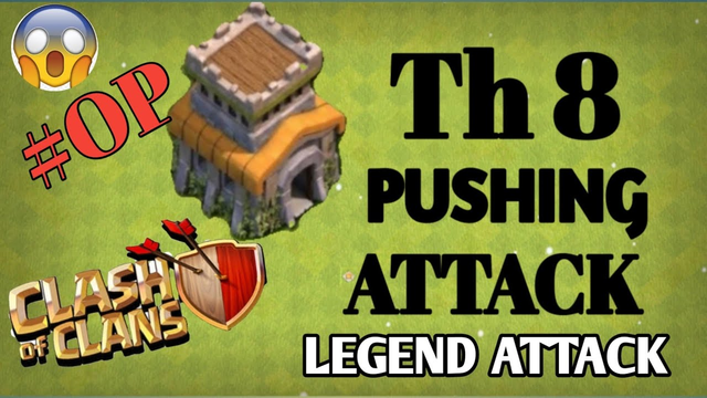 TH8 PUSHING ARMY CAN YOU BELIEVE ! CLASH OF CLANS