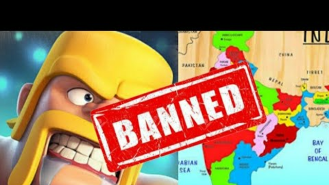 CLASH OF CLANS BANNED IN INDIA