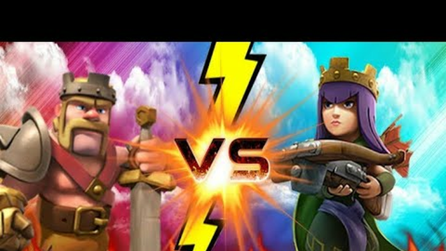 Heroes vs heroes battle//clash of clans