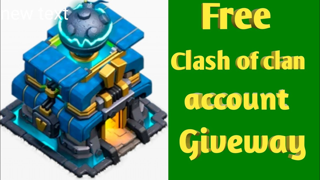 Free clash of clan account giveway.Free coc account.Free th 12 account giveway