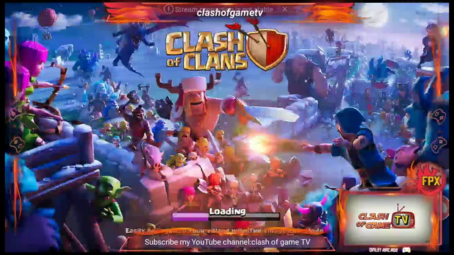 Watch me stream Clash of Clans