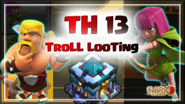 BEST TH13 Trolling Attack | Barbarian | Archer | Clash of Clans 2020
