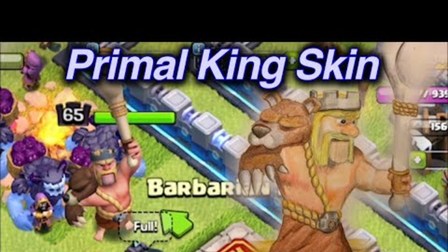 Primal King Skin Unlocked! Clash of Clans YeWitch Attack in Legend League
