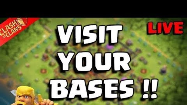 Clash of Clans base visiting and a giveaway .Aim to be 450