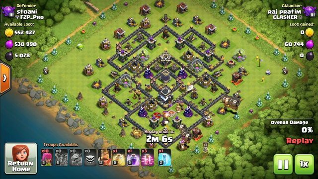 CLASH OF CLANS (coc) TOWN HALL 9 MAX  BEST LOON ATTACK WITH BEST LOOT