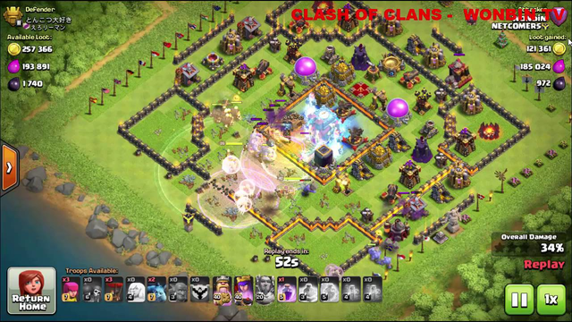 #Clash Of Clans - Amazing Attacks#3 Star War Strategy TH11#Miner 4#Bowler 3#COC Clear TH11