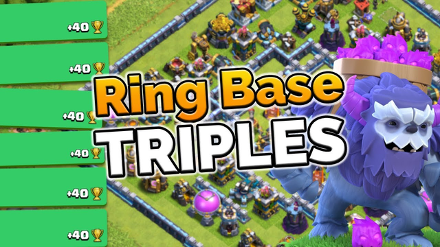 Ring Base Attack Strategies in Legend League | Clash of Clans
