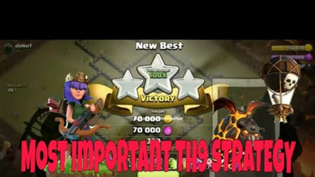 The Most Important Strategy | TH 9 | Clash of Clans