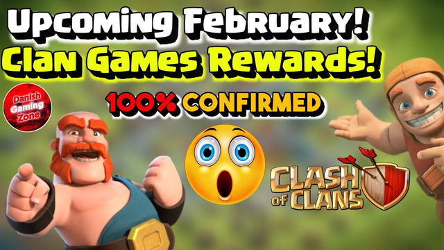 100% Confirmed February Clan Games Rewards! - Clash of Clans - COC - dgz
