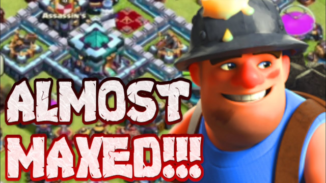 ALMOST MAXED OUT MY TOWN HALL 13!!! CLASH OF CLANS