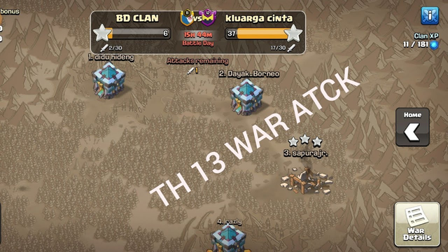 COC Best War Atck Town Hall 13 || Clash of Clans 2020 ||New Video |||