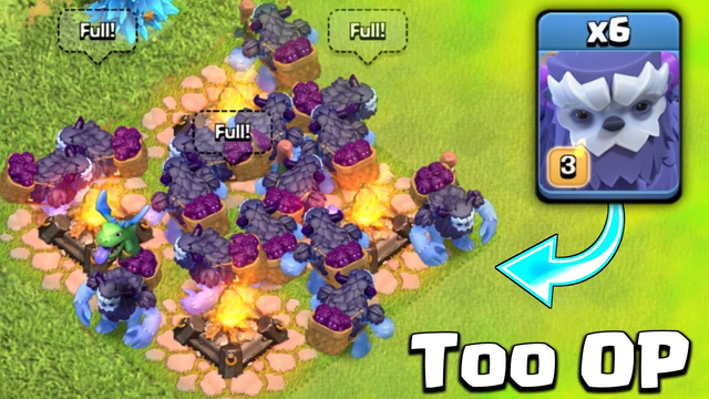 Max Level Yeti Is Too OP In Clash Of Clans - Best Troop In Clash of clans?