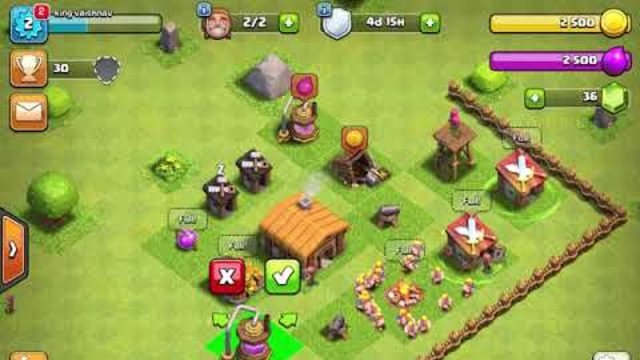 Playing clash of clans with my friend Ayaan!