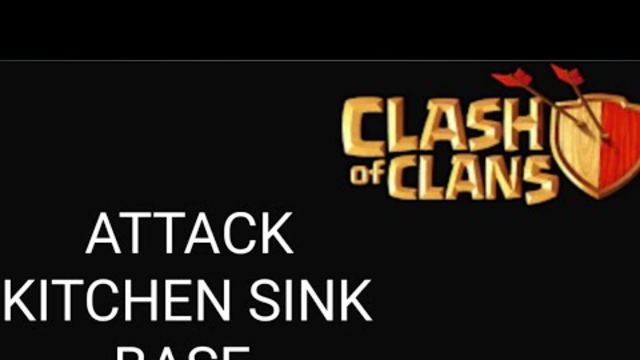 Clash of clans attack for kitchen sink coc || ACER GAMING ||