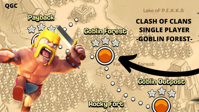 Clash Of Clans|Single Player - Goblin Forest