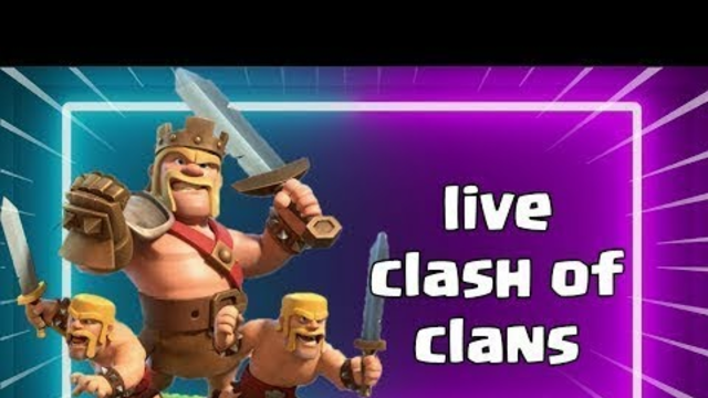 LIVE CLASH OF CLANS FR.