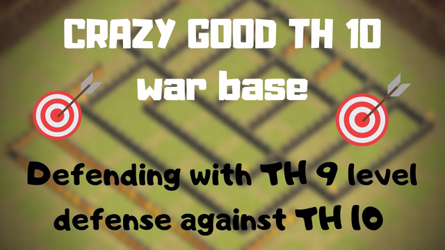 Clash of Clans / STRONG defending TH 10 war base