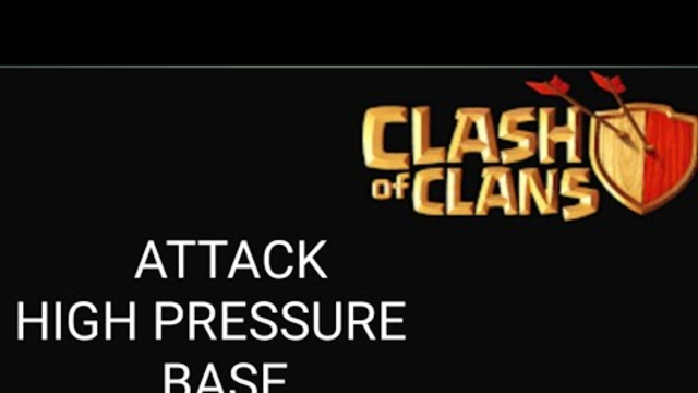 Clash of clans attack for high pressure base coc || ACER GAMING ||